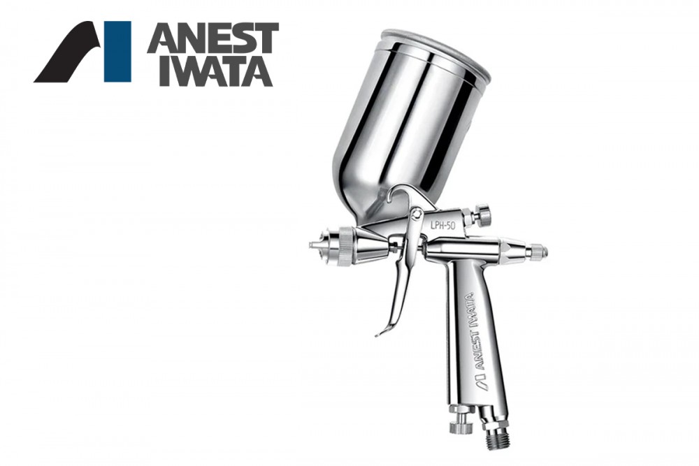 กาพ่นสี Anest Iwata LPH-50-062G แรงดันต่ำ HVLP กาบน 0.6 mm.