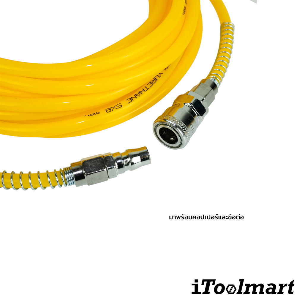 สายลม TIGER PU HOSE ขนาด 5x8 mm. 10 เมตร