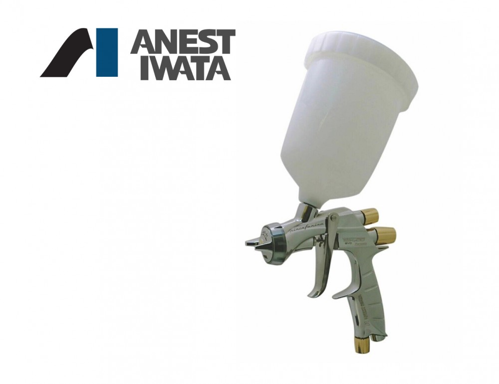 กาพ่นสี Anest Iwata Supernova WS-400-1301B-S1 กาบน หัวพ่น 1.3 mm.พร้อมกล่องถ้วยและ Regulator