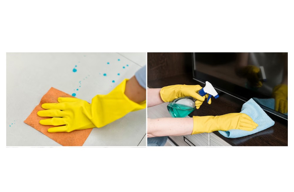   ถุงมือยางสำหรับงานซักล้าง 3M สก๊อตช์-ไบรต์ ไซส์ M 
