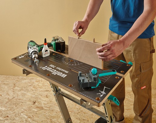 Wolfcraft 6908000 MASTER 700 Clamping and Machine Table