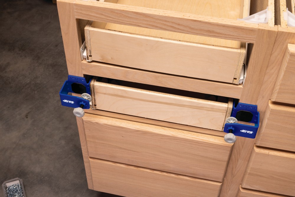 KREG® KCS-DFMT-PRO Drawer Front Mounting Kit