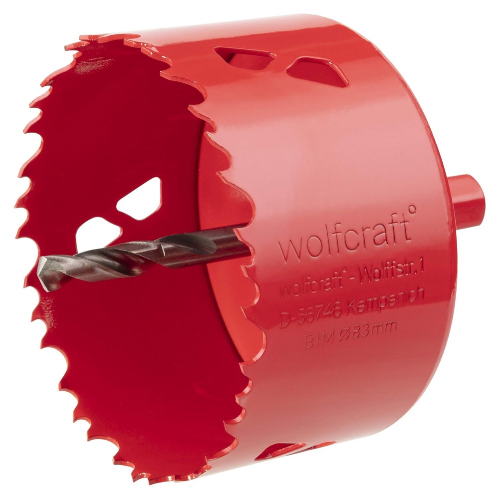 โฮลซอเจาะเหล็ก Wolfcraft 5476000 Holesaw BiM ø 83 mm.