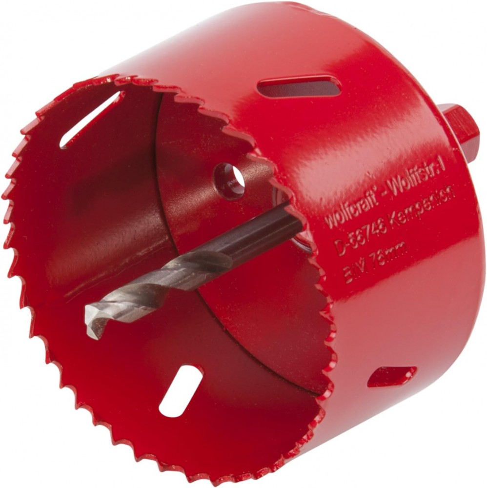 โฮลซอเจาะเหล็ก Wolfcraft 5494000 Holesaw BiM ø 76 mm.