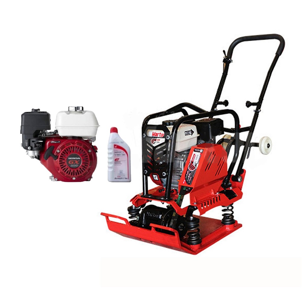 เครื่องตบดินระบบสปริง 8.94 ตัน Marton GCMT-ALL-NEW-GX200 เครื่องยนต์ HONDA GX200 + น้ำมันเครื่อง