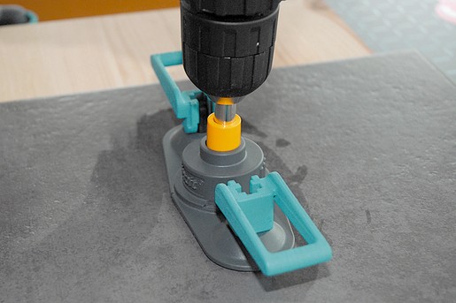 จิ๊กเจาะกระเบื้อง Wolfcraft 5911000 Guide for Ceramic Ø 5-10 mm