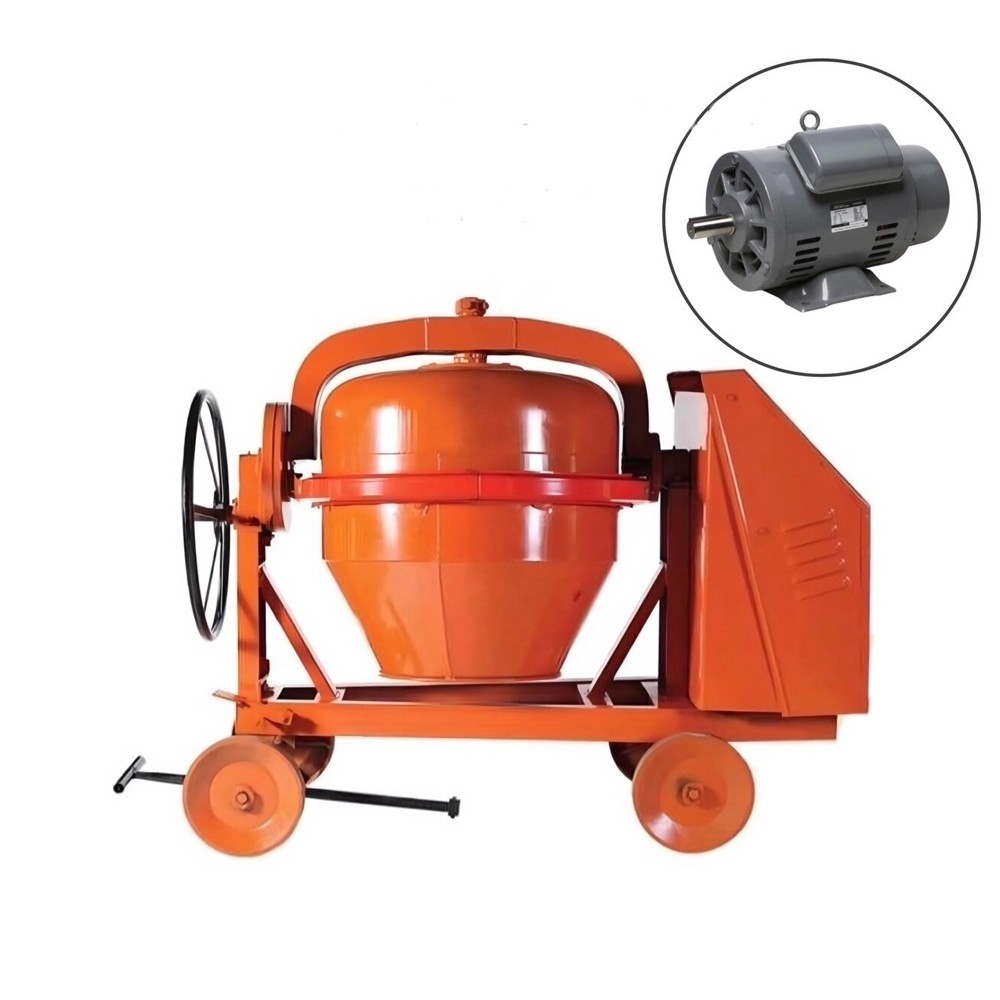 โม่ผสมปูน 2 ถุง (420 ลิตร) มอเตอร์ Hitachi 3.0 แรงม้า. 220V Marton JCMT-3-HI220