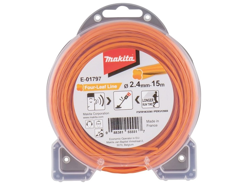 เอ็นไนล่อน Makita E-01797 ขนาด 2.4 มม. x 15 ม. 