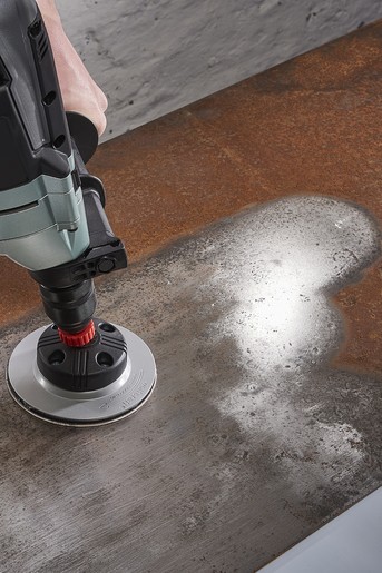 จานจับกระดาษทราย มีแกน Wolfcraft 2211000 Sanding Pad fixoflex Ø 125 mm