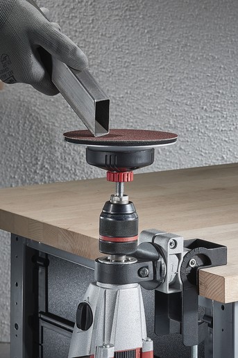 จานจับกระดาษทราย มีแกน Wolfcraft 2211000 Sanding Pad fixoflex Ø 125 mm