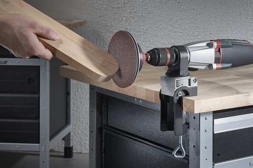 จานจับกระดาษทราย มีแกน Wolfcraft 2211000 Sanding Pad fixoflex Ø 125 mm