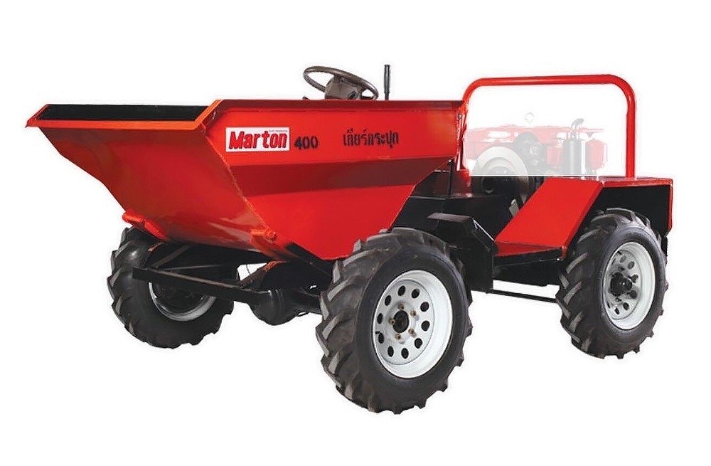 รถดั๊มเปอร์ 400 ลิตร Marton DUMPER-CDP2-400 (ไม่รวมเครื่องยนต์ | เกียร์ใหม่)