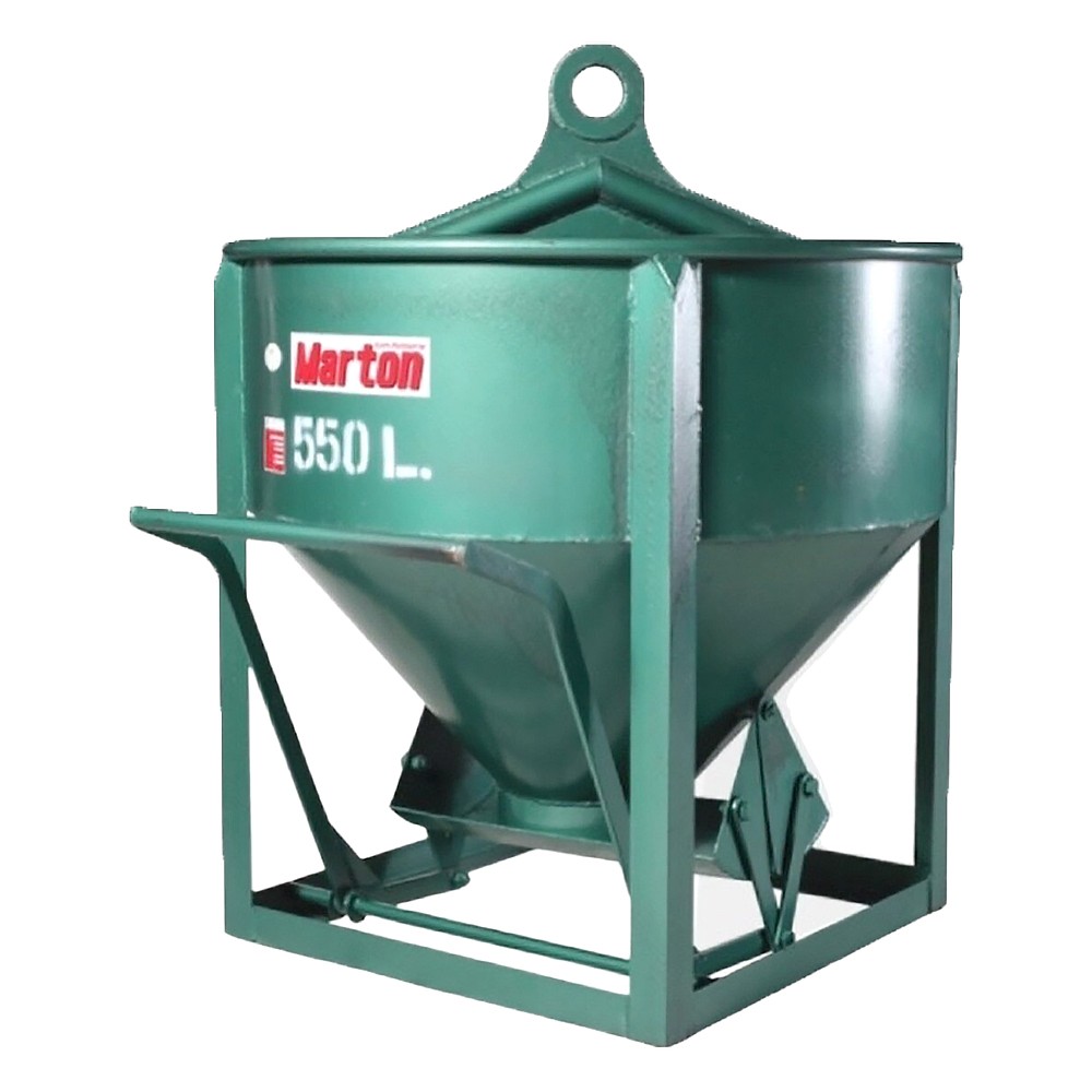 พ็อกเก็ตเทปูน ถังเทคอนกรีต (เทตรง) ขนาด 550 ลิตร Marton CP-D-550
