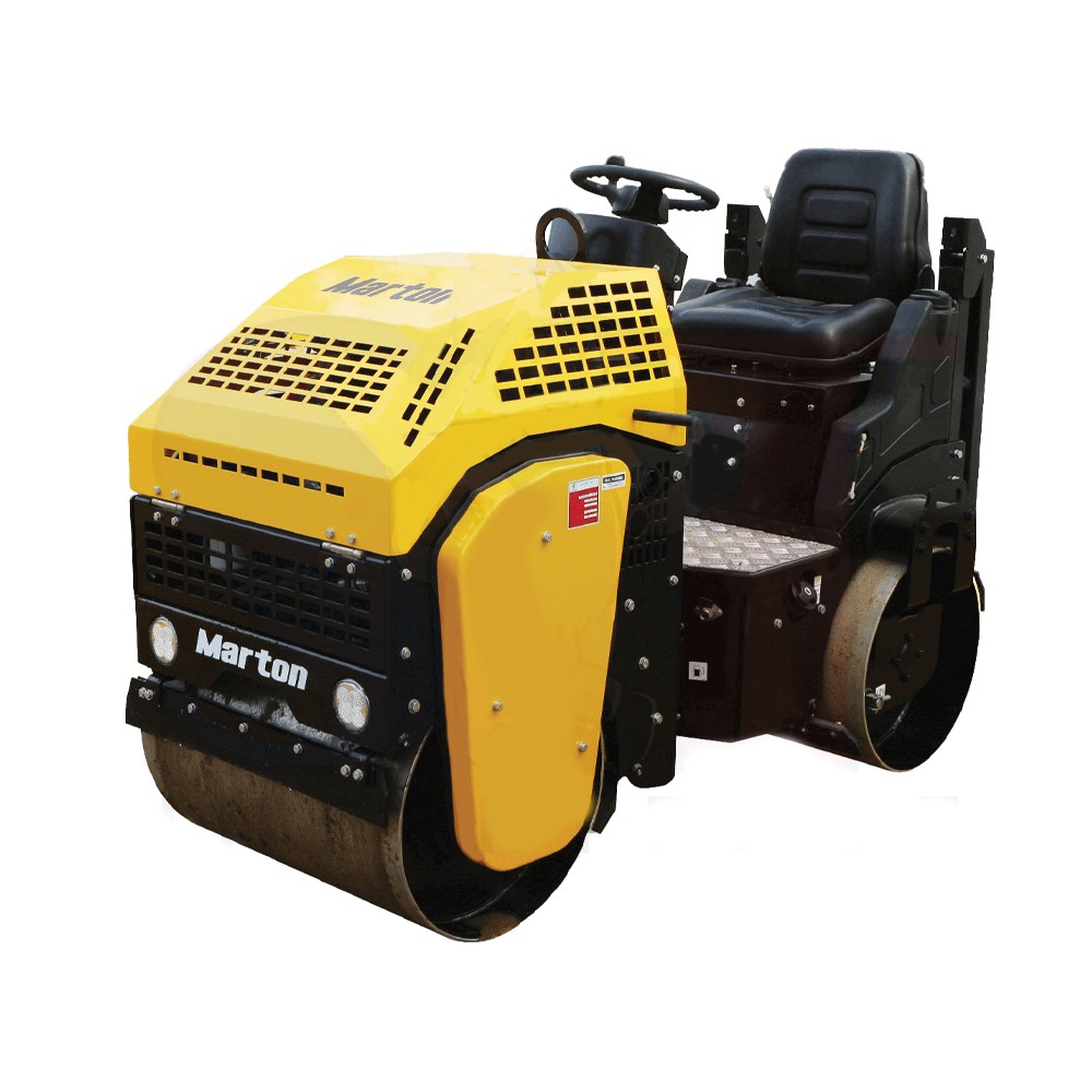 รถบดถนนเครื่องยนต์ดีเซล Marton MT-900DZ  2 ลูกกลิ้ง 10 แรงม้า แรงบดอัด 20.0 KN. MARTON