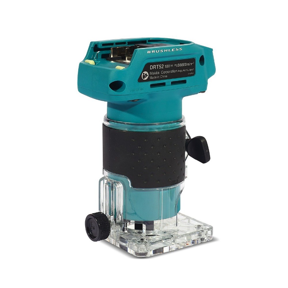 เครื่องทิมเมอร์ไร้สาย MAKITA DRT52Z 18V ขนาด 6 มม. ความเร็วรอบ 30,000 รอบ/นาที (ตัวเปล่า)