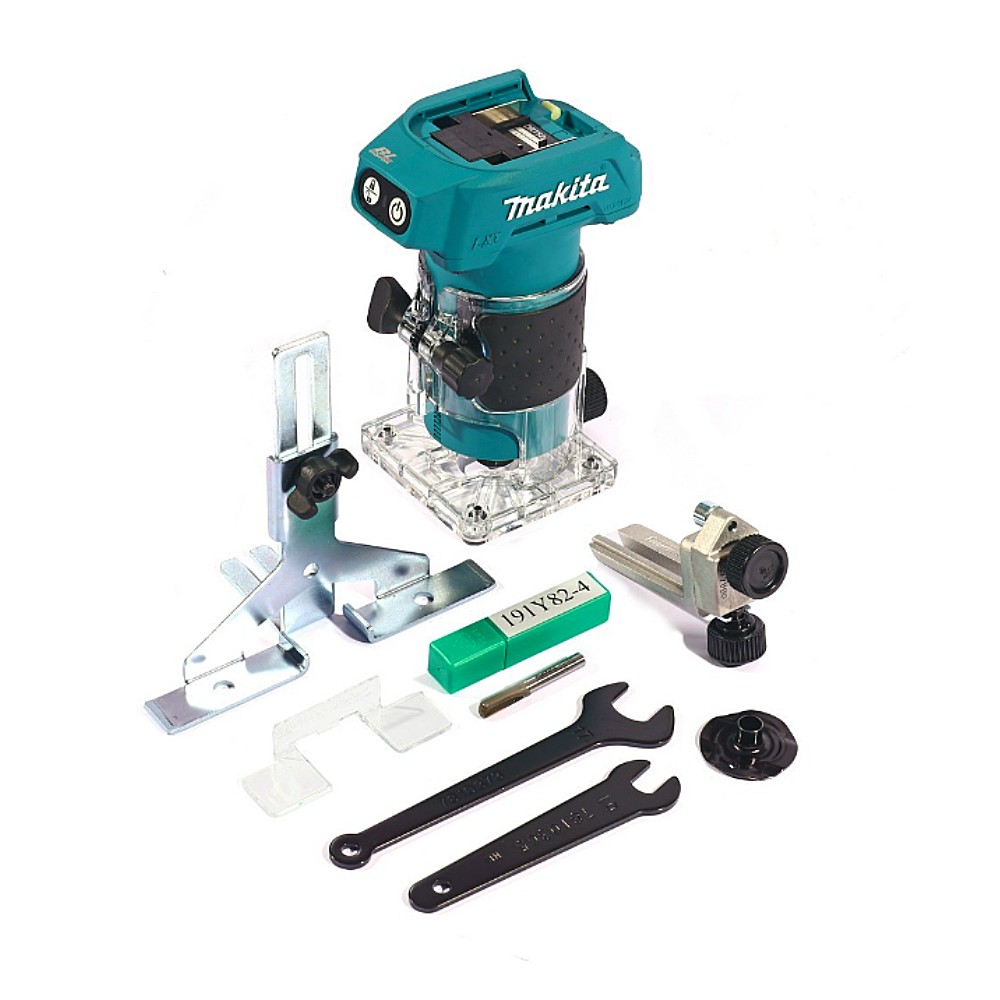 เครื่องทิมเมอร์ไร้สาย MAKITA DRT52Z 18V ขนาด 6 มม. ความเร็วรอบ 30,000 รอบ/นาที (ตัวเปล่า)
