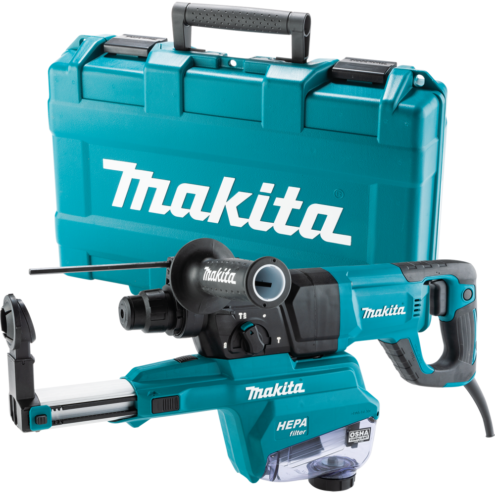 สว่านโรตารี่ไฟฟ้า MAKITA HR2663 SDS Plus ขนาด 26 มม. กำลังไฟ 800 วัตต์ แรงกระแทก 2.2 จูล
