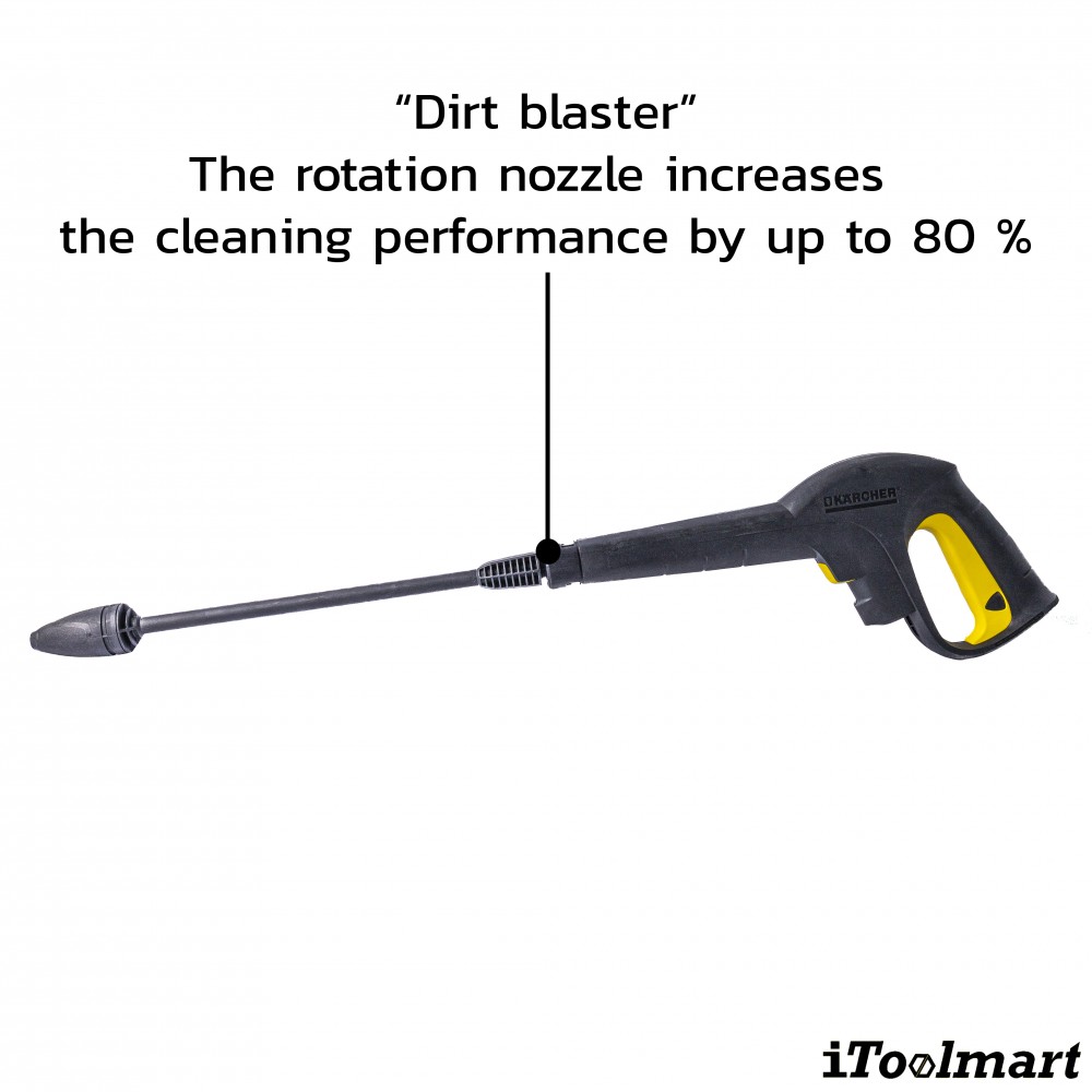 เครื่องฉีดน้ำแรงดันสูง Karcher K 3 Plus HR แรงดันสูงสุด 120 บาร์ 1 599 261 0