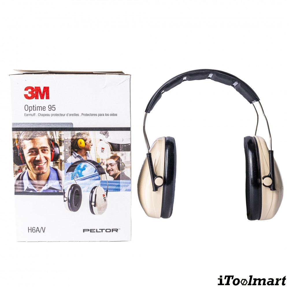 ที่ครอบหูลดเสียง 3M H6A V PELTOR Optime 95 แบบคาดศีรษะ