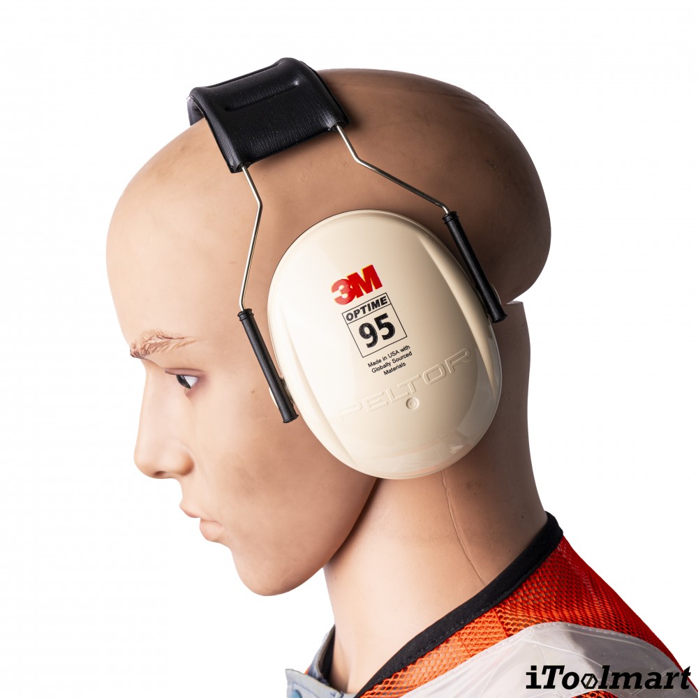 ที่ครอบหูลดเสียง 3M H6A V PELTOR Optime 95 แบบคาดศีรษะ