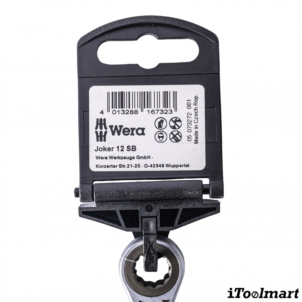 ประแจแหวนข้างฟรี Wera Joker 6000 05073272001 เบอร์ 12
