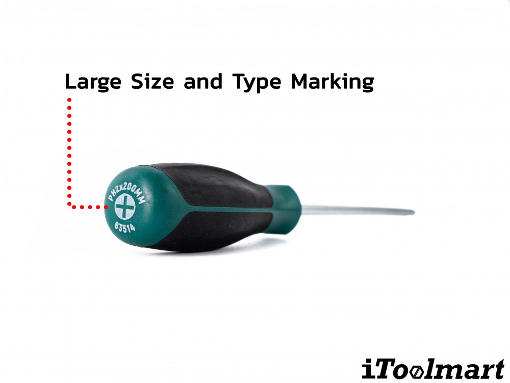 ไขควงแฉก 2x200 mm SATA T SERIES 63514 ความยาว 317 mm