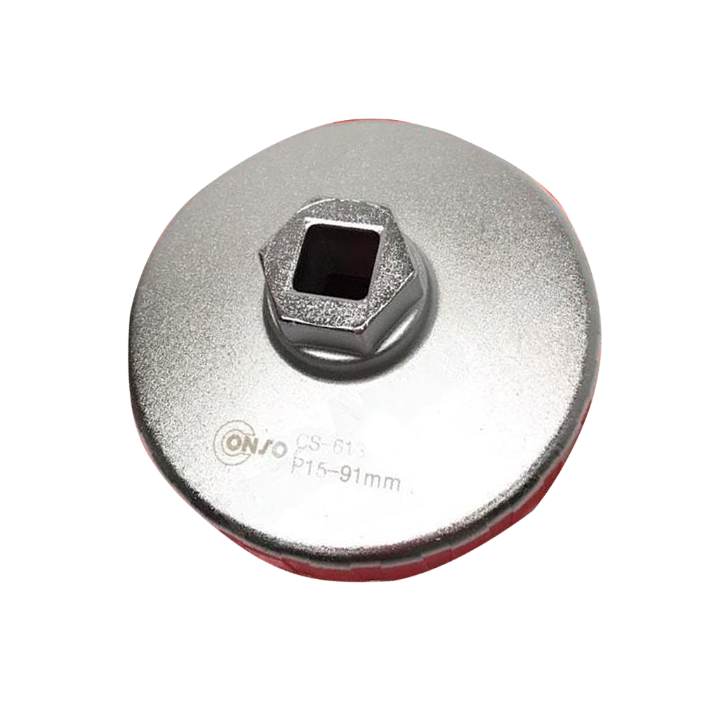 ประแจถอดไส้หม้อกรอง CONSO CS 612 แบบถ้วย  อลูมิเนียม  ขนาด 91 mm x 15A ประแจถอดไส้หม้อกรอง CONSO CS 612 แบบถ้วย  อลูมิเนียม  ขนาด 91 mm x 15A