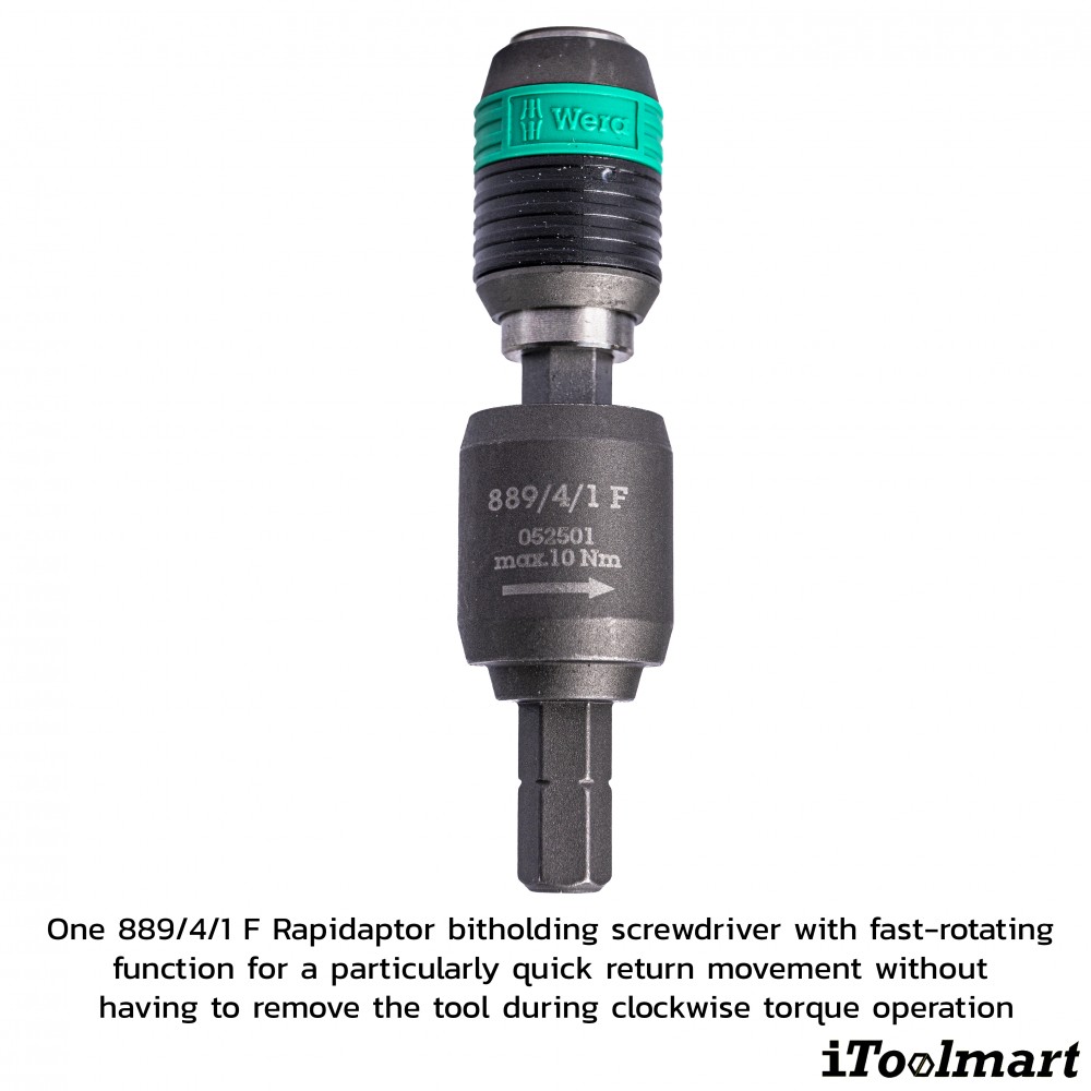 ชุดไขควง Wera 9524 Photovoltaic Mounting Tool Set 1  05136043001 ชุด 7 ชิ้น