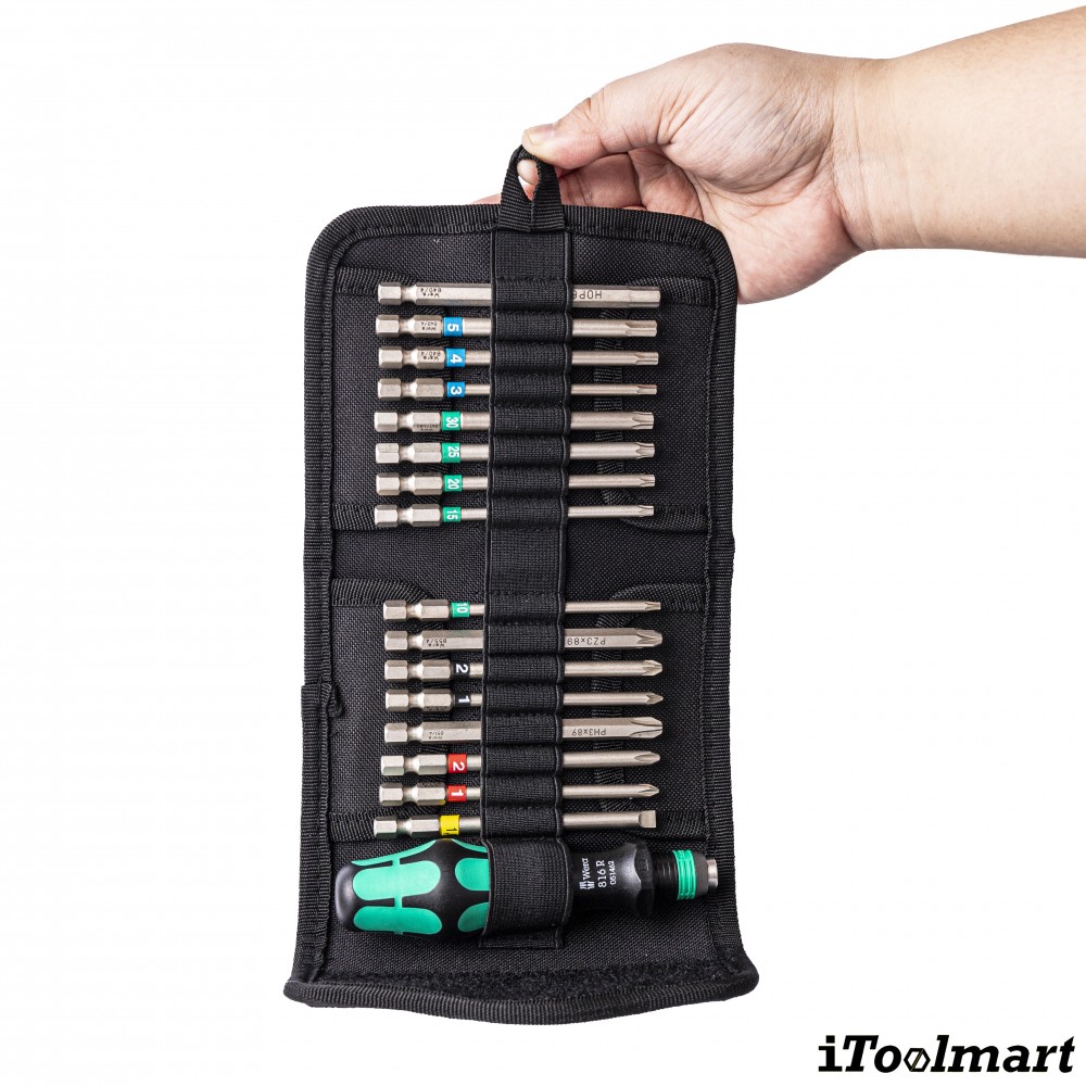 ชุดไขควง Wera Kraftform Kompakt 60 05059303001 ชุด 17 ชิ้น