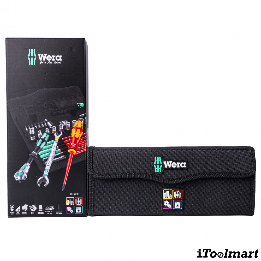 ชุดไขควง Wera Kraftform Kompakt W 2 Maintenance 05135870001 ชุด 35 ชิ้น