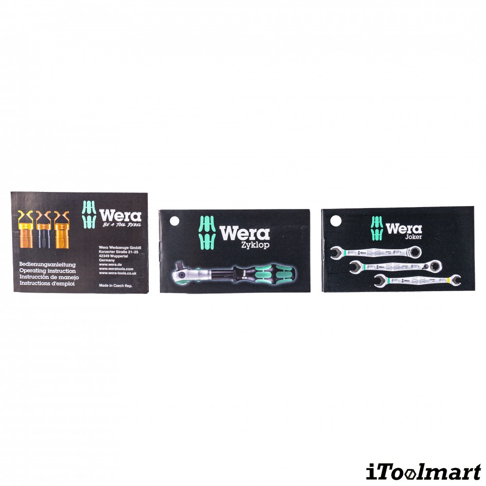 ชุดไขควง Wera Kraftform Kompakt W 2 Maintenance 05135870001 ชุด 35 ชิ้น