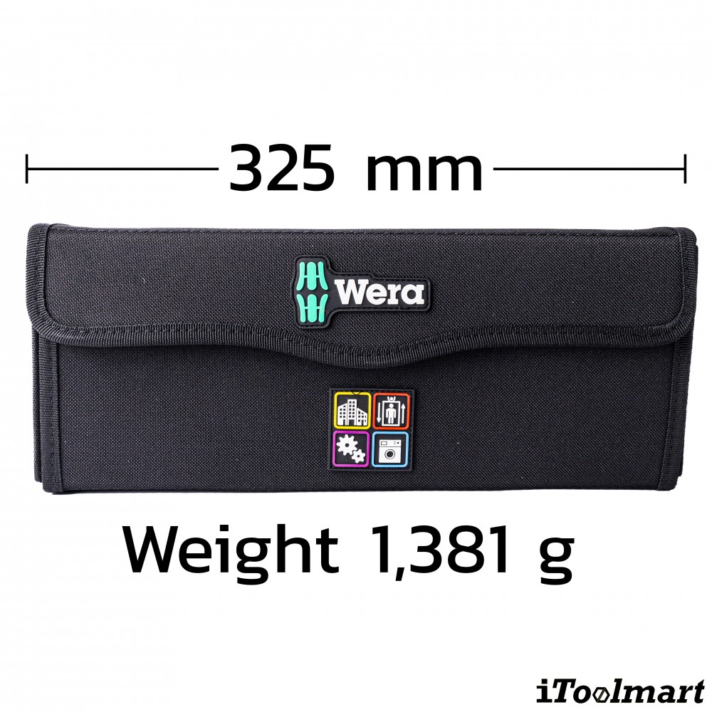 ชุดไขควง Wera Kraftform Kompakt W 2 Maintenance 05135870001 ชุด 35 ชิ้น