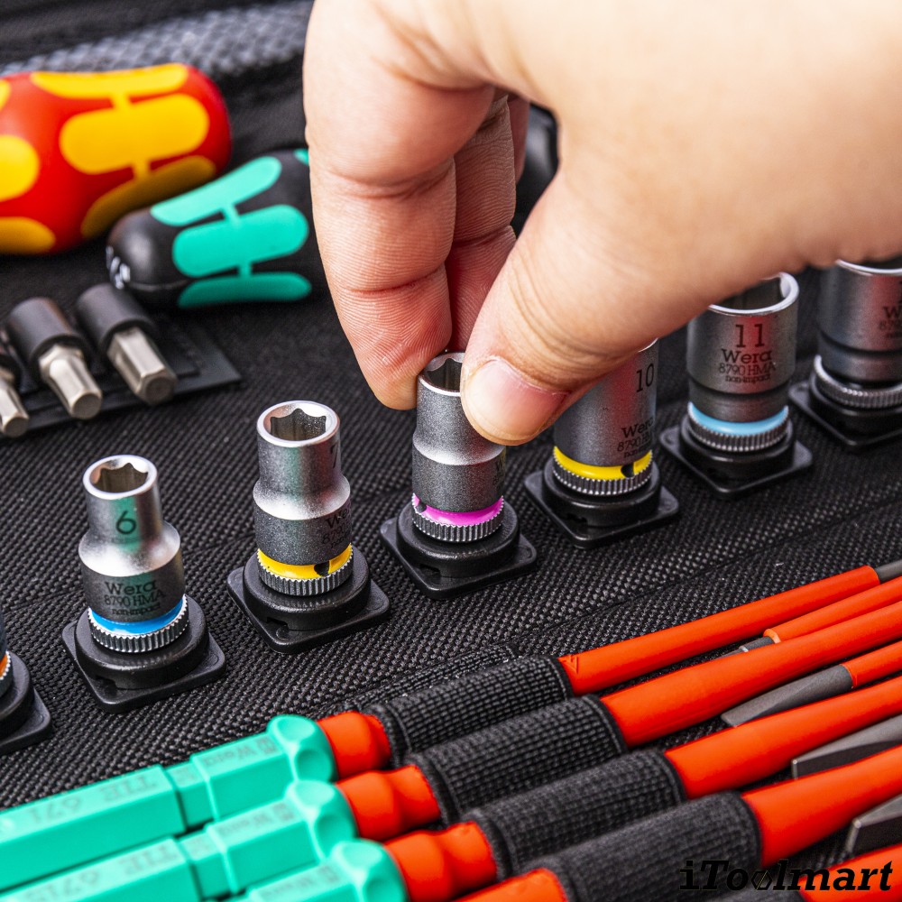 ชุดไขควง Wera Kraftform Kompakt W 2 Maintenance 05135870001 ชุด 35 ชิ้น