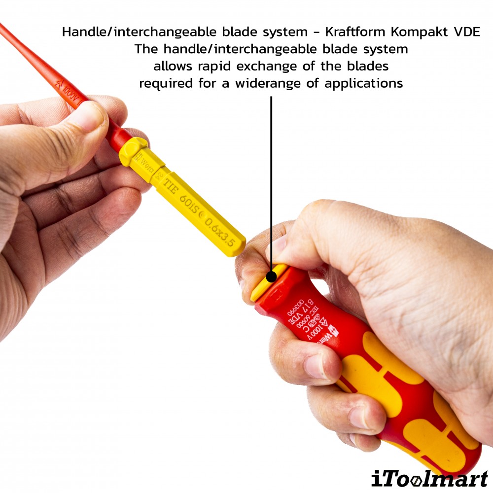 ชุดไขควง Wera Kraftform Kompakt W 2 Maintenance 05135870001 ชุด 35 ชิ้น