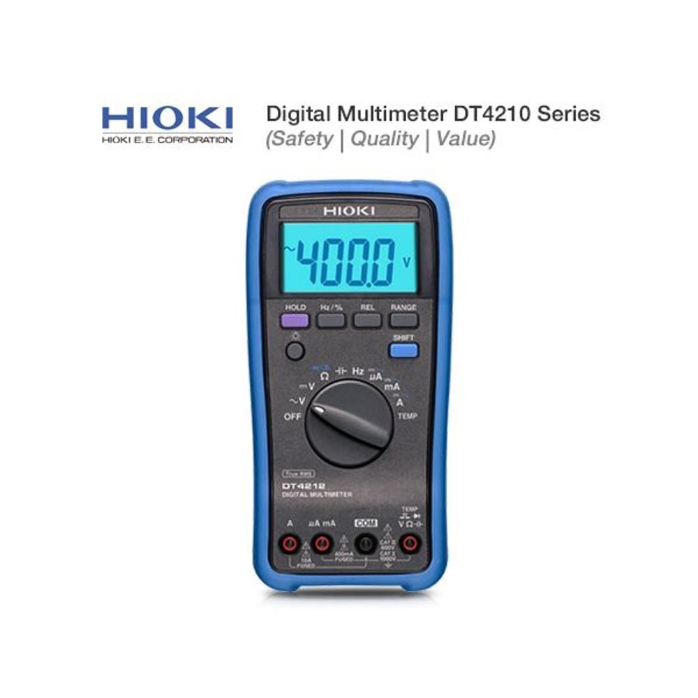 ดิจิตอลมัลติมิเตอร์ HIOKI DT4210 ช่วงการวัด 1000V