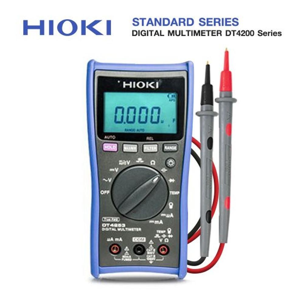 ดิจิตอลมัลติมิเตอร์ HIOKI DT4200 ช่วงการวัดแรงดัน 1000V