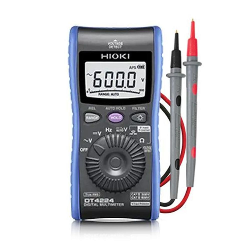 ดิจิตอลมัลติมิเตอร์ HIOKIDT4224 ช่วงการวัด 600V