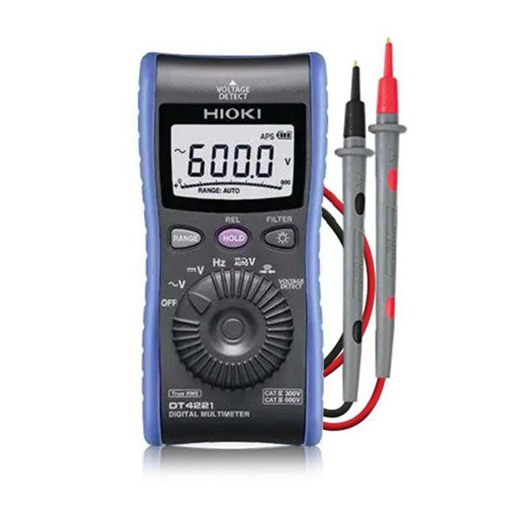 ดิจิตอลมัลติมิเตอร์ HIOKI DT4221 ช่วงการวัด 6000 mV6000V