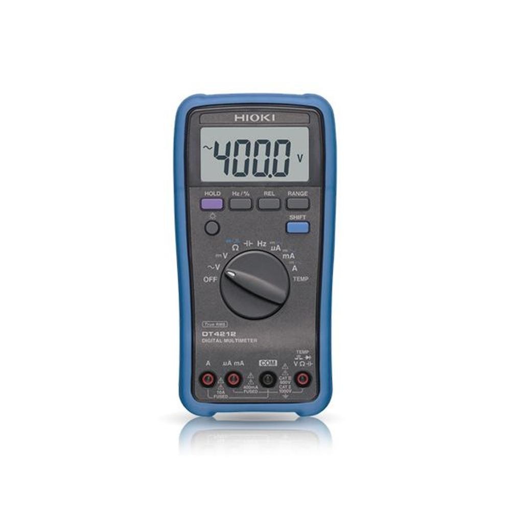 มัลติมิเตอร์ HIOKI DT4212 หน้าจอ LCD แรงดันไฟฟ้า 1000V