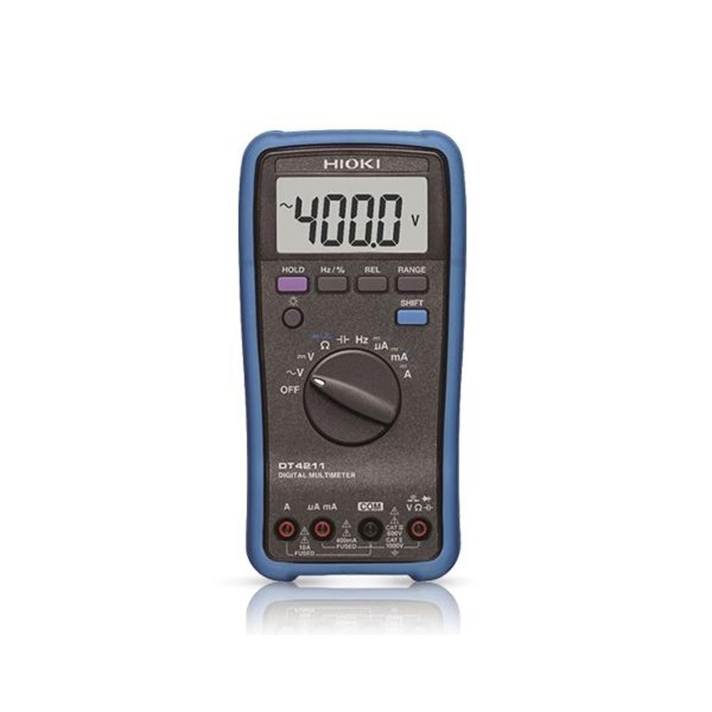 ดิจิตอลมัลติมิเตอร์ HIOKI DT4211 หน้าจอ LCD แรงดันไฟฟ้า 1000V