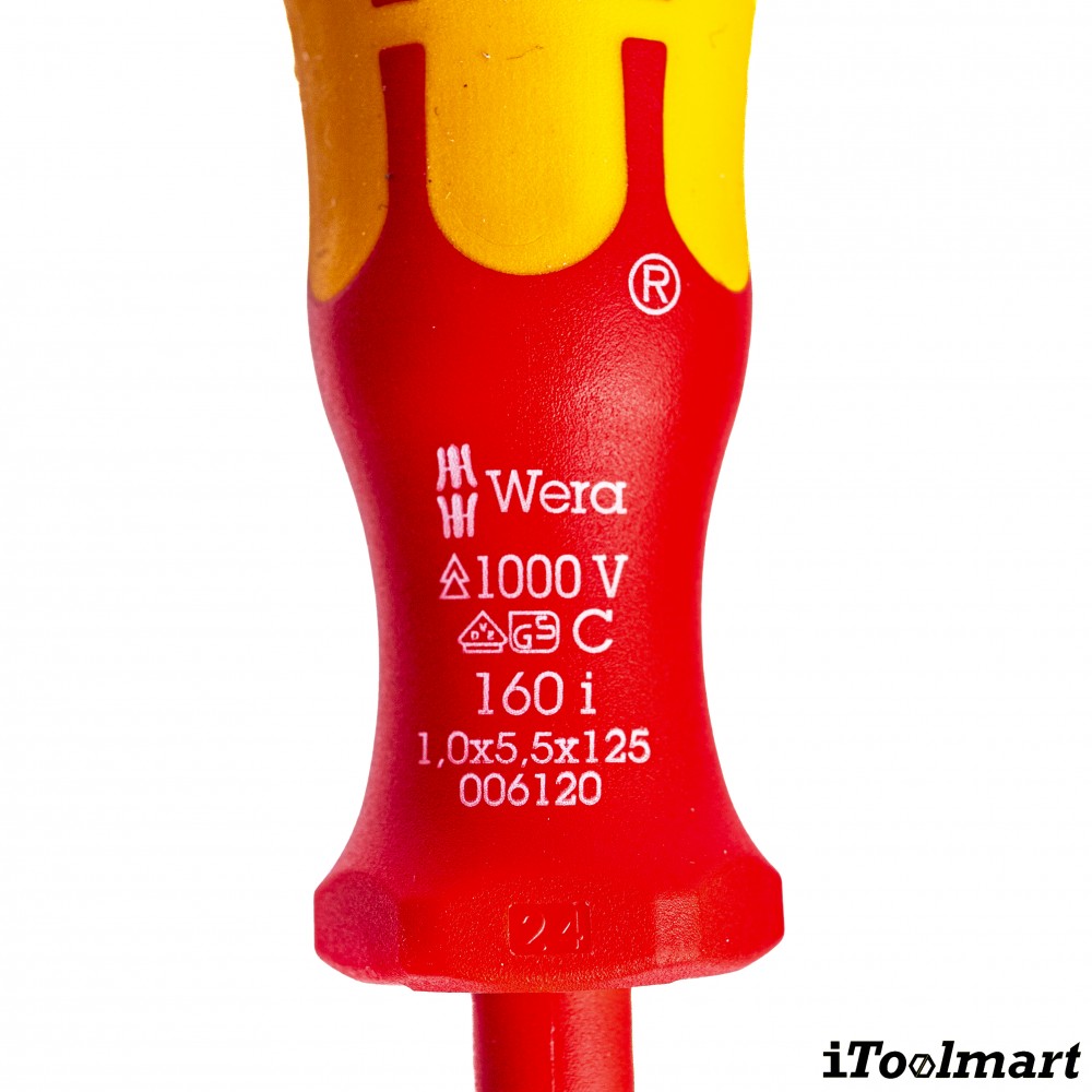 ชุดไขควง Wera 160 i 7 Kraftform Plus Series 100 VDE 05006147001 ชุด 7 ชิ้น