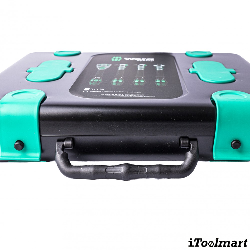 ชุดประแจ Wera Zyklop Speed 8100 SA SC 2 1 4 และ 1 2 5160785001 ชุด 43 ชิ้น