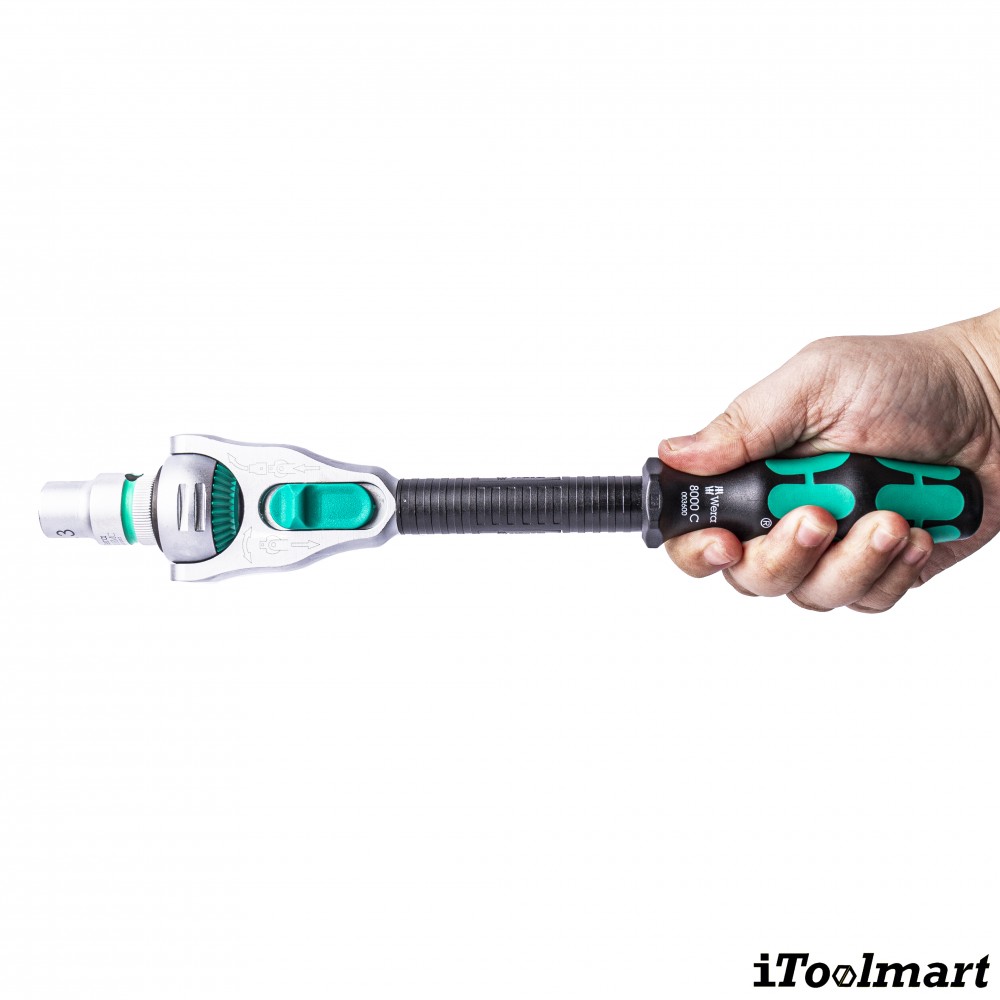 ชุดประแจ Wera Zyklop Speed 8100 SA SC 2 1 4 และ 1 2 5160785001 ชุด 43 ชิ้น