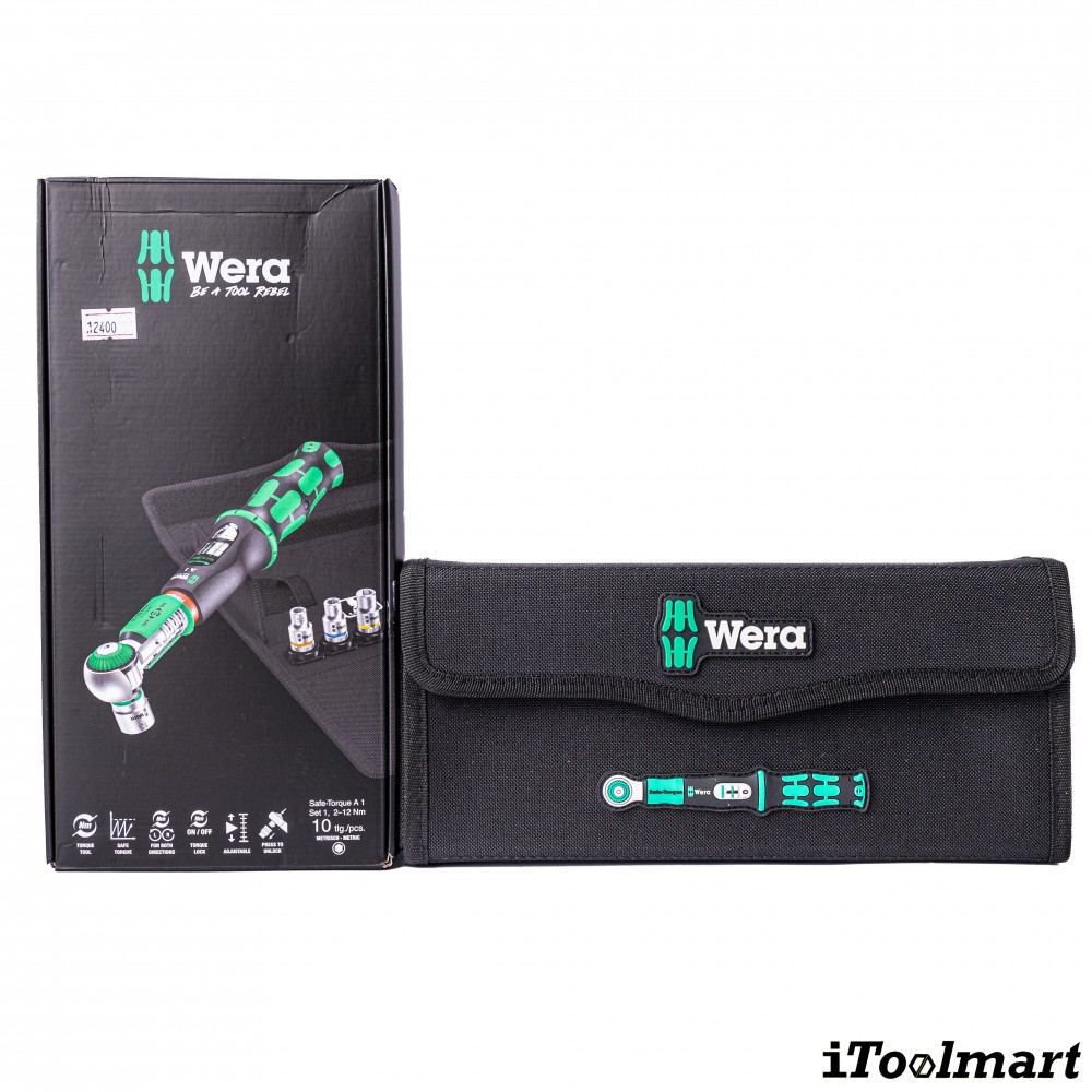 ชุดประแจปอนด์ Wera Safe Torque A 1 Set 1 2 12 Nm 05075830001  10 ชิ้น 