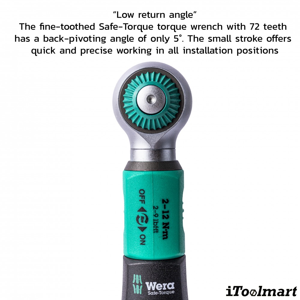 ชุดประแจปอนด์ Wera Safe Torque A 1 Set 1 2 12 Nm 05075830001  10 ชิ้น 