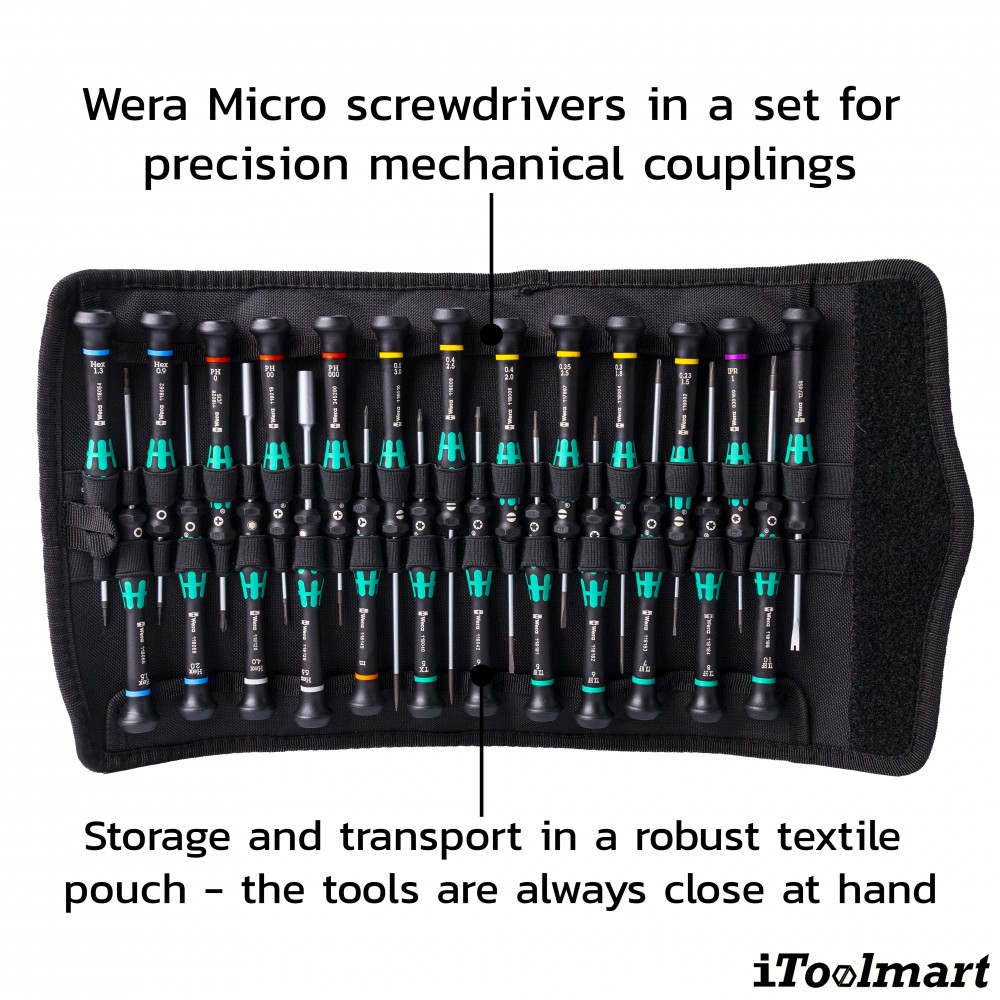 ชุดไขควง Wera Kraftform Micro Big Pack 2 05134027001 ชุด 29 ชิ้น  Limited Edition 