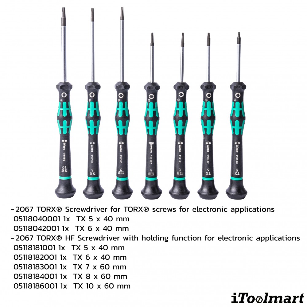 ชุดไขควง Wera Kraftform Micro Big Pack 2 05134027001 ชุด 29 ชิ้น  Limited Edition 