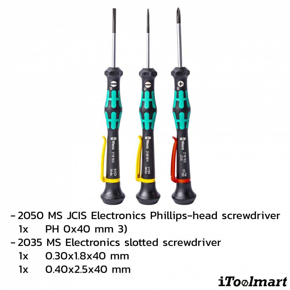 ชุดไขควง Wera Kraftform Micro Big Pack 2 05134027001 ชุด 29 ชิ้น  Limited Edition 