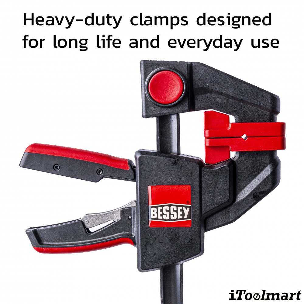 แคลมป์จับชิ้นงาน BESSEY ONE HANDED CLAMP Heavey Duty 900 mm  EZXL90 9