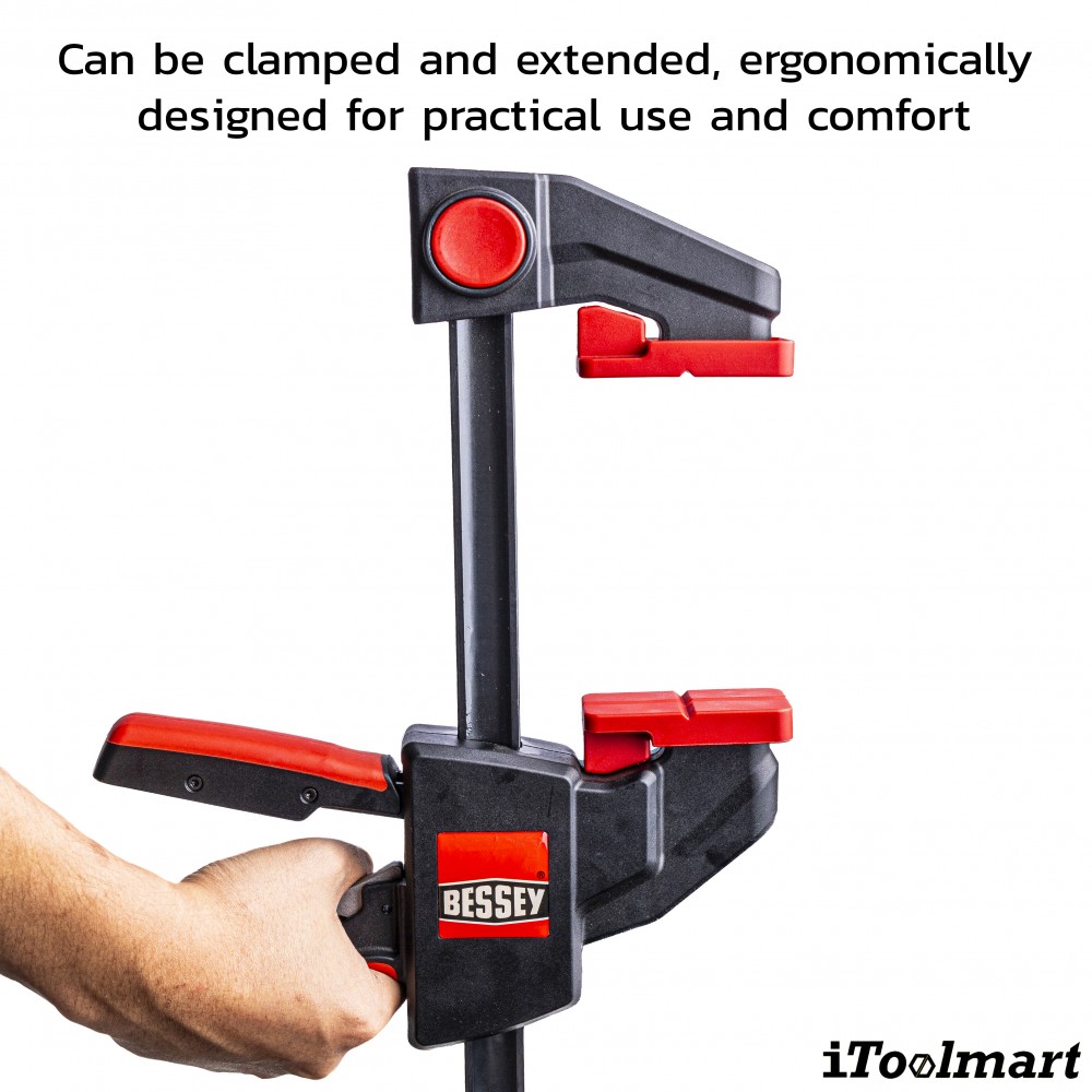 แคลมป์จับชิ้นงาน BESSEY ONE HANDED CLAMP Heavey Duty 900 mm  EZXL90 9